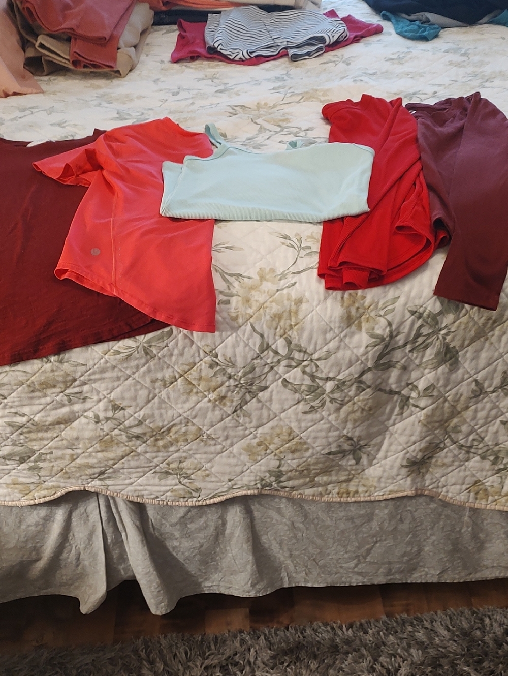 Time and Tru And Lululemon No boundaries Crew Neck Tees